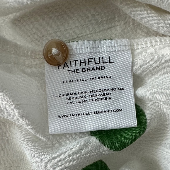 Faithfull The Brand Boulevards Top - Lolita Dot Size Small S - Picture 5 of 9